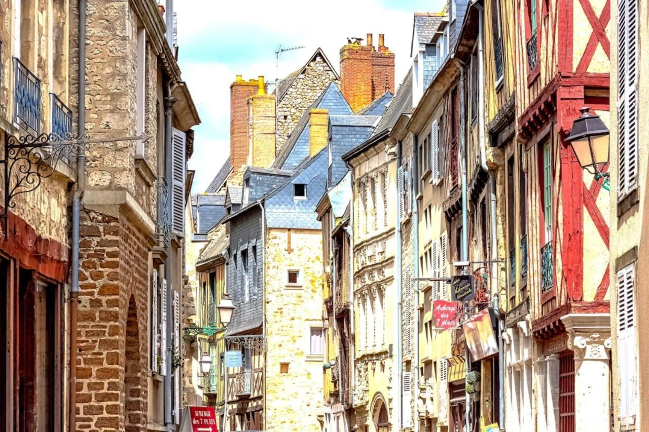 Elegant - Studio Proche Cathedrale Et Au Calme Leilighet Le Mans Eksteriør bilde